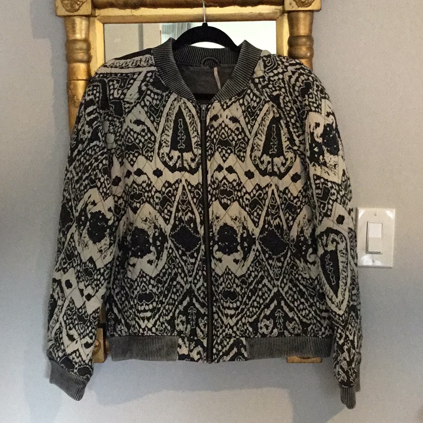 Free People Quilted Jacket M